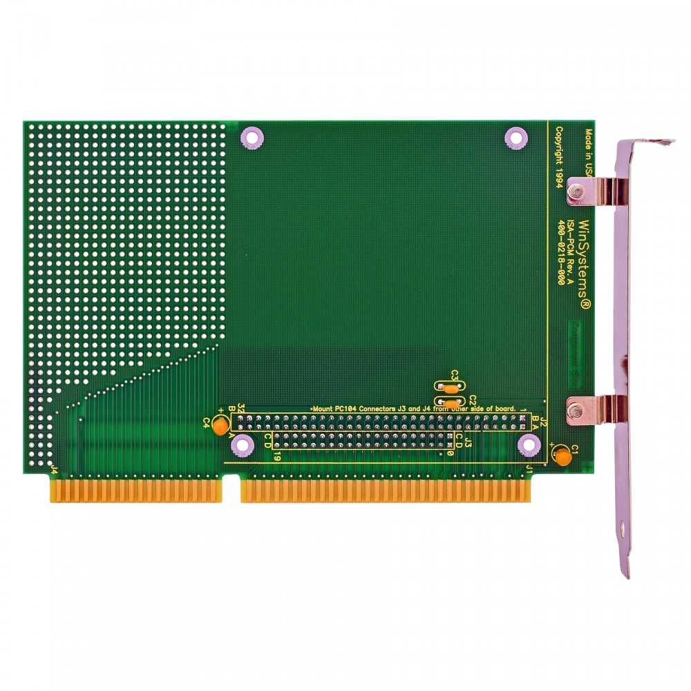 ISA to PC/104 adapter card WinSystems