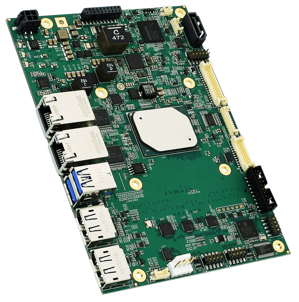 SBC35-427 Industrial Single Board Computer SBC35-C427 Angled