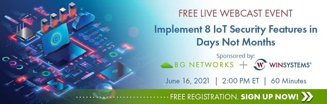 Free Live Webcast on Embedded Cypersecurity
