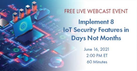 Free Embedded Cybersecurity Webcast