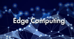 Abstract image depicting Edge Computing mesh network