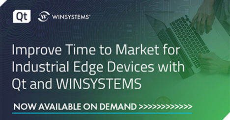 On demand webinar-Improve Time to Market for Industrial Edge Devies with Qt and WINSYSTEMS