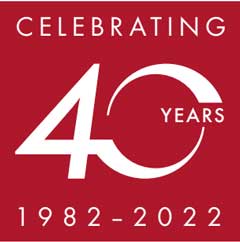 celebrating 40 years in business