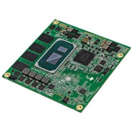 COM Express Type 6 module with 11th Gen Intel Core i3/i5/i7 processors